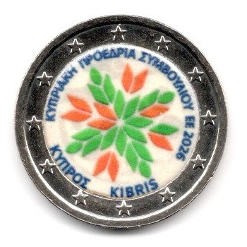 2 euro okolicznościowe Cypr 2026 - KOLOR